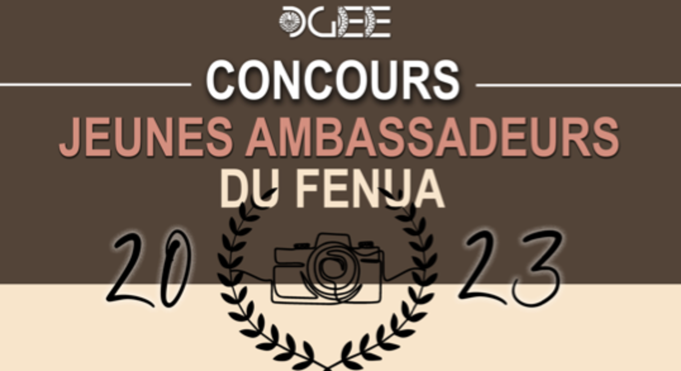 affiche concours jeunes ambassadeurs du Fenua 